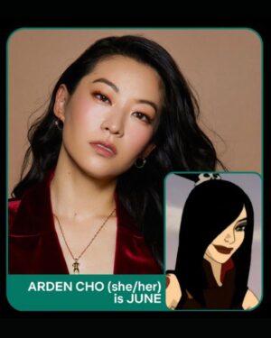 Arden Cho Instagram - Y’all are too sneaky. You guessed it for months but now it’s official! Can’t wait for y’all to see this shirshu riding badass - June is easily one of my favorite characters I’ve ever played! #AvatarTheLastAirBender #netflix