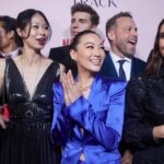 Arden Cho Instagram – Just some of the incredible people behind the making of #PartnerTrack! Wish everyone could be here but these first pics capture the fun & chaos of the night! Couldn’t tag everyone, love you all! See you in 2 days @netflix 📸 @mellylee_
