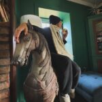 Ariana DeBose Instagram - Coffee with a friend 🐴 #WeekendVibes