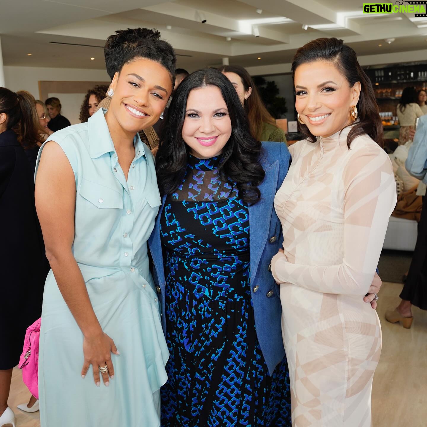 Ariana DeBose Instagram - It was my honor to host a brunch Saturday morning celebrating Queen E @evalongoria! Iโm so grateful to everyone who helped make this morning of community possible! When we celebrate Eva, we are not only celebrating the beacon of light and leadership that she is, but we are celebrating the excellence of every single person who helped @flaminhotmovie come to fruition. A Mexican American love letter to culture, a unifying story, one that invites us all in. The representation matters. A work made for Latinos, by Latinos both on and off screen๐๐พ๐๐พ๐๐พ๐๐พ I/We are so proud of you and we will never get tired of celebrating your WINS!