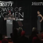 Ariana Greenblatt Instagram - thank you @variety such special night, happy to have been apart of it. also speeches are scaryyyyyyy but introducing @billieeilish was an honor 🕷️ stylist @mollyddickson makeup @jentioseco hair @marcmena outfit @thombrowne