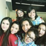 Ariana Greenblatt Instagram - My other crazy family the #diazfamily Working hard and loving every minute of it. Coming this Spring #stuckinthemiddle only on the #disneychannel