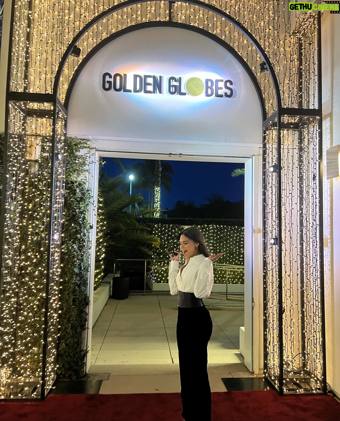 Ariana Greenblatt Instagram - golden globes 2024. can’t believe this year already thank you to everyone who brought the inspo board to life:) anddd congrats to barbie, billie, and finneas for the wins @mollyddickson @sugar.ferrini @glencocoforhair @thetonyabrewer @ysl @chopard