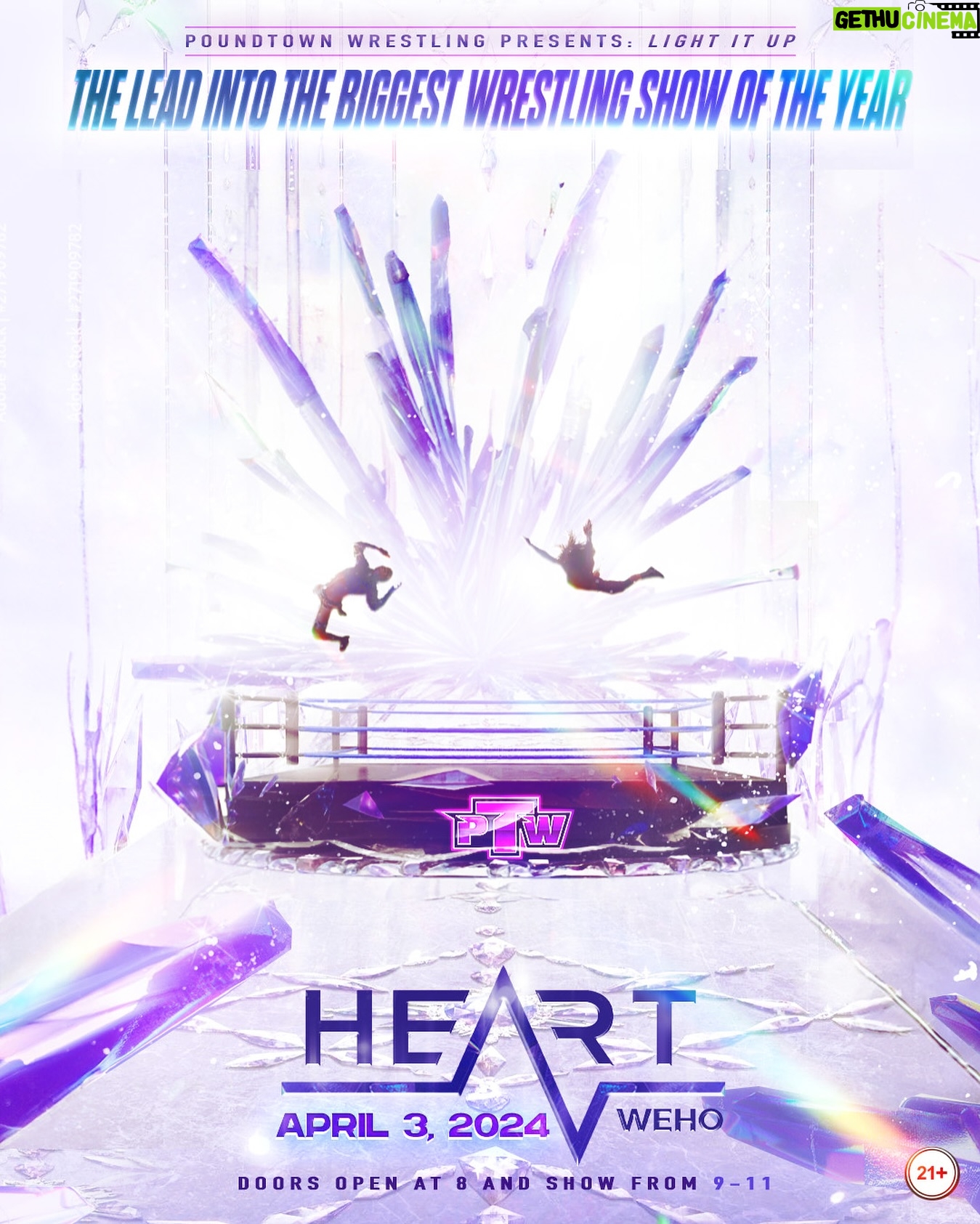 Ariane Nicole Andrew Instagram - ARE YOU READY FOR APRIL 3rd? The lead into the biggest wrestling event of the year! We will be showcasing our 2nd upscale luxury Indy show called #LightItUp in WeHo @heartweho powered by @poundtownwrestling Get ready for an epic show with, where the ring will be shaking and the crowd will be roaring! Witness jaw-dropping matches, fierce rivalries, and unforgettable moments that will leave you on the edge of your seat. From high-flying acrobatics to bone-crushing power moves, our talented wrestlers will give it their all to claim victory as they try leave their mark on the road to becoming the first ever Pound Town champion. Pre-Sale Tickets are available now. Link in bio ⬆️ And don’t worry if you cannot make the show because we will be airing the pay-per-view. Tickets are also available for purchase for the pre-sale pay-per-view. Link in bio ⬆️ It’s gonna be an unforgettable night so Don’t miss out on the hottest event in town! Grab your friends, and get ready to pound the night away. See you there! 🎨: @thebrandbybrand