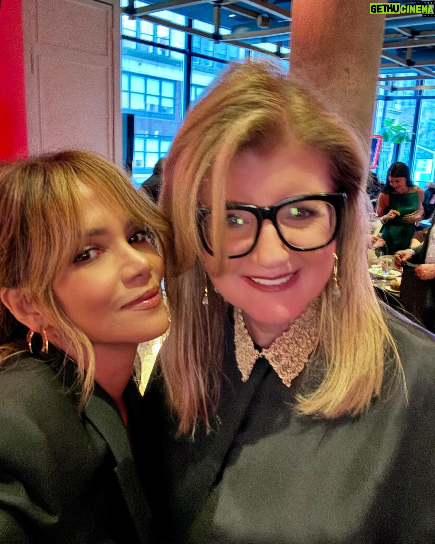 Arianna Huffington Instagram - Loved celebrating the TIME100 Health list of the most influential people in health. It’s an amazing group of scientists, doctors, researchers, business leaders, and policy makers. I loved joining @jenoleksiw, Global Chief Customer Officer of the event’s sponsor, @elilillyco (which had two people on the list: CEO Dave Ricks, and Chief Scientific Officer Dr. Daniel Skovronsky), and @JessicaSibley, CEO of @TIME, to celebrate the pioneers at the forefront of big changes in the healthcare industry. Such a great panel with @HalleBerry, geneticist Marlena Fejzo and Dr. Skovronsky about the importance of investing in women’s health — which, as Dr. Skovronsky emphasized, includes Alzheimer’s, as two thirds of Alzheimer’s patients are women. There’s no shortage of headlines about the many crises facing healthcare systems around the world, so it was great to contribute to the selection of this year’s list and put the spotlight on so many innovative people who are dedicated to meeting those challenges. #TIME100