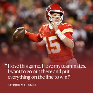 Arianna Huffington Instagram - Though I mostly watched the commercials, I did manage to catch enough of the game to see that @patrickmahomes was amazing — there’s no bigger stage in which it’s harder to quiet the noise, focus and perform. Congratulations to the Kansas City @Chiefs on their Super Bowl win!