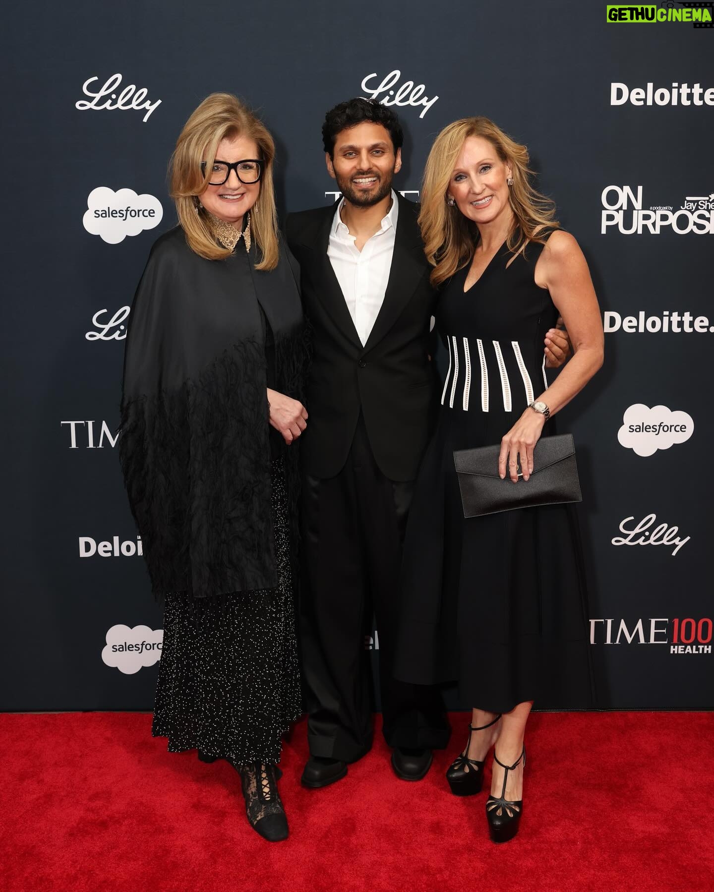 Arianna Huffington Instagram - Loved celebrating the TIME100 Health list of the most influential people in health. It’s an amazing group of scientists, doctors, researchers, business leaders, and policy makers. I loved joining @jenoleksiw, Global Chief Customer Officer of the event’s sponsor, @elilillyco (which had two people on the list: CEO Dave Ricks, and Chief Scientific Officer Dr. Daniel Skovronsky), and @JessicaSibley, CEO of @TIME, to celebrate the pioneers at the forefront of big changes in the healthcare industry. Such a great panel with @HalleBerry, geneticist Marlena Fejzo and Dr. Skovronsky about the importance of investing in women’s health — which, as Dr. Skovronsky emphasized, includes Alzheimer’s, as two thirds of Alzheimer’s patients are women. There’s no shortage of headlines about the many crises facing healthcare systems around the world, so it was great to contribute to the selection of this year’s list and put the spotlight on so many innovative people who are dedicated to meeting those challenges. #TIME100