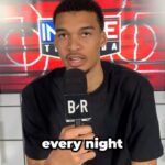 Arianna Huffington Instagram - Yes, Victor Wembanyama (aka @Wemby), the French-born @NBA sensation playing for the San Antonio @spurs, is 7’4”, but that’s not the only thing fueling his amazing rookie season — he also knows how important sleep and recovery are to performance. Here he shares his nighttime routine, which includes turning his phone on airplane mode at 9 p.m. and reading before bed. What does your bedtime routine look like? Let me know in the comments below. 🎥: @bleacherreport