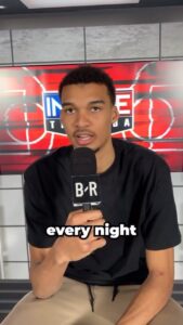 Arianna Huffington Instagram - Yes, Victor Wembanyama (aka @Wemby), the French-born @NBA sensation playing for the San Antonio @spurs, is 7’4”, but that’s not the only thing fueling his amazing rookie season — he also knows how important sleep and recovery are to performance. Here he shares his nighttime routine, which includes turning his phone on airplane mode at 9 p.m. and reading before bed. What does your bedtime routine look like? Let me know in the comments below. 🎥: @bleacherreport