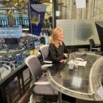 Arianna Huffington Instagram - Loved my conversation with Wall Street Journal editor-in-chief @emma_tucker2 at the @femalefoundersfund CEO Summit at the New York Stock Exchange.  Emma’s advice for female founders and leaders? “Trust your boots,” which she explained is a “stand-in for your instinct or your plan”: “Put your boots on. Lean into them, and they’ll get you to the next hurdle.”  Emma is the first female editor-in-chief of the @WSJ, and she stressed the importance of taking risks and being fearless, which doesn’t mean not having fears but simply not letting our fears stop us! Some other highlights from the day… Giving out gifts of a few of my books and our signature @Thrive “Onward, Upward, Inward” sweater in the greenroom.   Ending my time at @NYSE doing an interview with @carohydetv for @Bloomberg TV (which airs tomorrow!).   And loved running into @nelliediamond on the way out! #FFFCEOSummit