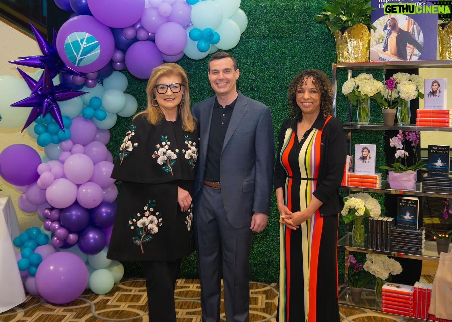 Arianna Huffington Instagram - Loved being back at the @gptw_us For All Summit, this time in New Orleans, where I shared the stage with @Synchrony CHRO DJ Casto and @DesignObserver editor-in-chief Ellen McGirt. And I got to wear my favorite cape – which is now in rotation as an official repeat – to cover my arm sling (while my broken shoulder heals). The topic was “Why Investing in Well-being Is a Productivity Multiplier.” And what DJ is doing at Synchrony is a great example, including bringing @Thrive Global to support both their frontline associates and their corporate associates. My favorite stat is that 78% of their contact center agents would rather have a 60-second Reset fed to them in moments of stress than be given a five minute break! And of course, to create thriving workplaces that use well-being to drive productivity, it has to start at the top. As DJ said, “We don’t believe you can lead well if you aren’t well.” #ForAllSummit2024 . . . #GreatPlaceToWork #GPTWCertified #ThriveGlobal #Health #Wellbeing #NewOrleans #HiltonRiverside