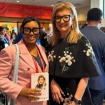 Arianna Huffington Instagram - Loved being back at the @gptw_us For All Summit, this time in New Orleans, where I shared the stage with @Synchrony CHRO DJ Casto and @DesignObserver editor-in-chief Ellen McGirt. And I got to wear my favorite cape – which is now in rotation as an official repeat – to cover my arm sling (while my broken shoulder heals). The topic was “Why Investing in Well-being Is a Productivity Multiplier.” And what DJ is doing at Synchrony is a great example, including bringing @Thrive Global to support both their frontline associates and their corporate associates. My favorite stat is that 78% of their contact center agents would rather have a 60-second Reset fed to them in moments of stress than be given a five minute break! And of course, to create thriving workplaces that use well-being to drive productivity, it has to start at the top. As DJ said, “We don’t believe you can lead well if you aren’t well.” #ForAllSummit2024 . . . #GreatPlaceToWork #GPTWCertified #ThriveGlobal #Health #Wellbeing #NewOrleans #HiltonRiverside