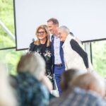 Arianna Huffington Instagram - I so loved my time in Bentonville and especially my conversation with Alice Walton to close the Crystal Bridges Wellness Festival, brilliantly moderated by Rod Bigelow. The topic was something we’re all passionate about: art, medicine, health and well-being. Alice’s vision for how we need to broaden our idea of healthcare is exemplified on the museum’s grounds where she is building the Heartland Whole Health Institute and the Alice L. Walton School of Medicine. Together, these institutions will have a transformative impact, and I can’t wait to return.