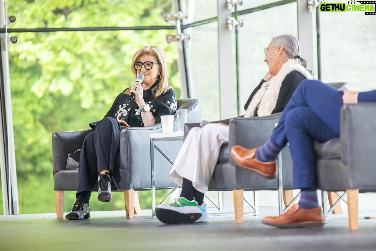 Arianna Huffington Instagram - I so loved my time in Bentonville and especially my conversation with Alice Walton to close the Crystal Bridges Wellness Festival, brilliantly moderated by Rod Bigelow. The topic was something we’re all passionate about: art, medicine, health and well-being. Alice’s vision for how we need to broaden our idea of healthcare is exemplified on the museum’s grounds where she is building the Heartland Whole Health Institute and the Alice L. Walton School of Medicine. Together, these institutions will have a transformative impact, and I can’t wait to return.