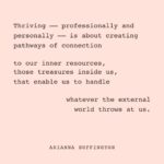 Arianna Huffington Instagram -