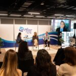 Arianna Huffington Instagram - It was great to speak at Pfizer HQ in Hudson Yards to mark Mental Health Awareness Month, with @pfizerinc Chief People Officer @PayalSahni, Chief Global Supply Officer Mike McDermott and Dr. Amit Sood, of Thrive’s Scientific Advisory Board and creator of the Resilient Option program and executive director of the Global Center for Resiliency and Well-being. Our conversation centered on the importance of belonging and inclusion, which is critical to our well-being and one of the reasons why connection is one of @Thrive Global’s core five behaviors — along with sleep, food, movement, and stress management. All of these are interconnected, and we need to prioritize them if we’re going to avoid burnout and drive a culture of belonging and inclusion. Many thanks to Vanessa McGowan and @yolandemmorris for bringing us all together and to Global Chief DEI Officer @ramcessj and Director of Occupational Health and Wellness Nicole Shaffer for the warm welcome. #PfizerProud