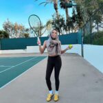 Arielle Vandenberg Instagram - Recently 🥹🎾🤌🏻💘