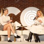 Arielle Vandenberg Instagram - I went full Barbie mode yesterday. 😂 It was such an honor to interview my friend @tracyandersonmethod for CleanCon! 🌸