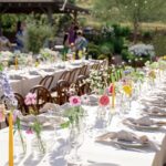 Arielle Vandenberg Instagram - I’ve always dreamed of having an intimate, backyard wedding! And two of our best friends, graciously offered their home! We wanted our wedding to be simple and sweet! And that’s exactly how it was! Bright and delicate flowers sprinkled across the tables. It definitely helped that the entire backyard had white roses in full bloom! (Gods gift saved us thousands of dollars lol). We had a deliciously unique cake that tasted of tres leches and apricot 🤤 (hands down favorite cake I’ve ever had). I’ve always wanted pizza at my wedding, so we hauled a 500 lbs pizza oven into the backyard for fresh amazing pizza! (Should have ate more that night, that’s for sure. 😂) Everyone took home Cutie cookies painted like our favorite girl, Stinky! Love was in the air as the fairy lights above our heads twinkled in the night sky and we danced the night away! ✨ Photos: @christinamcneill Video: @whiteinrevery Coordinator: @carlyraeweddings Dress: @chosenbykyha via @enblanc_la Veil: @amsale Glam: @afton Suit: @paulsmithdesign Catering: @madeinitalybistro Florals: @floretfloral Music: @rickyrocksdrums Cake: @kellygraycakes Cookies: @cubandcuppy Rentals: @lapinataparty Venue: @thejasonkennedy @thelaurenkennedy backyard 😍