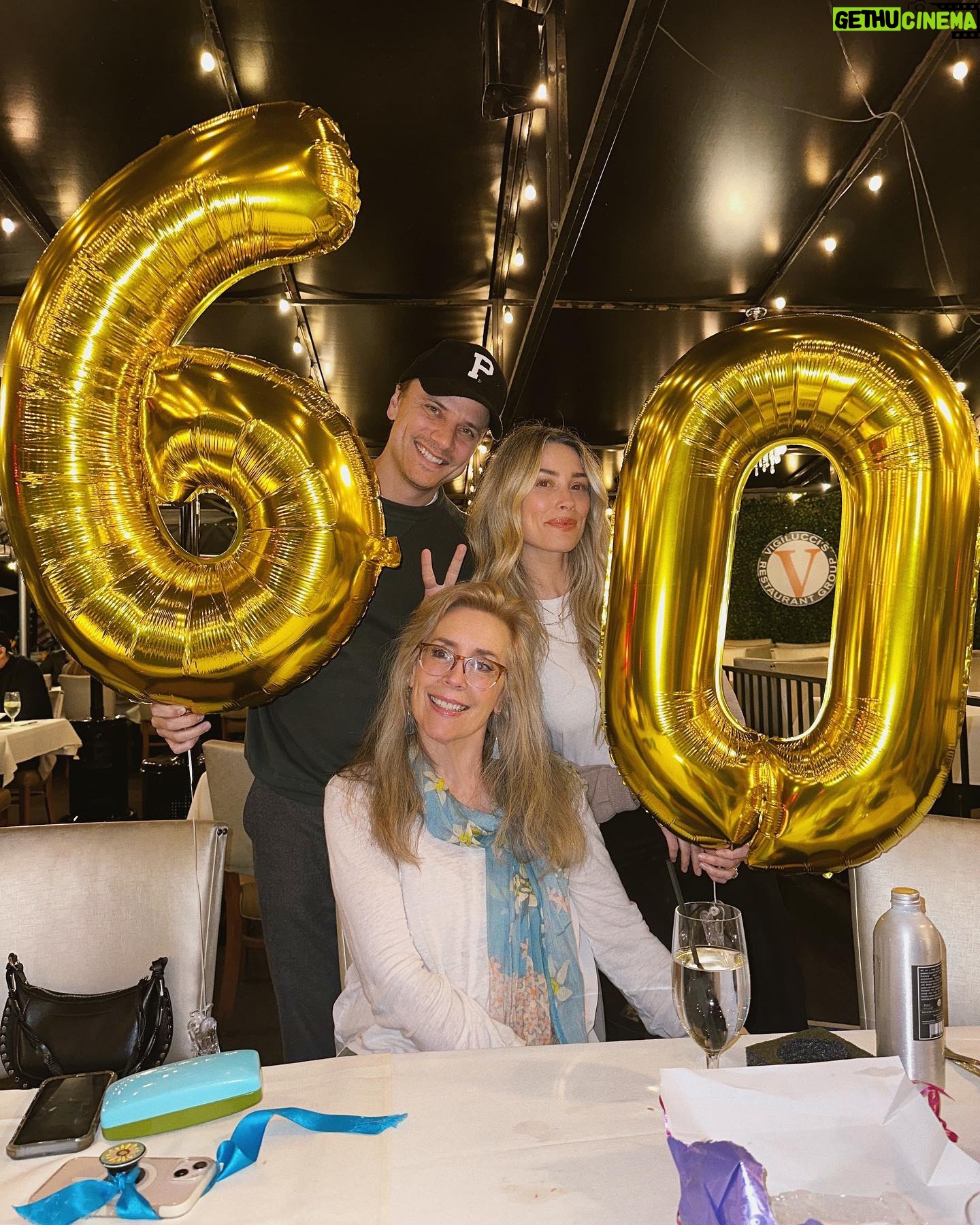 Arielle Vandenberg Instagram - Everybody, please wish my gorgeous mama a HAPPY 60th Birthday!!!!! With her bubbly spirit and zero wrinkles you would think she was 22! π I love you so much mama thank you for always being so encouraging and getting excited with me about pretty much anything! Lol Your family and friends adore you. May God bless you and bless you and bless you! β€οΈβ¨π€© I love love love you HAPPY BIRTHDAY! -Shhhhhheeeeeeee π (Iβm in love with this video of me finding my wedding dress on FaceTime! It was so fun to see her reaction! Hehe)