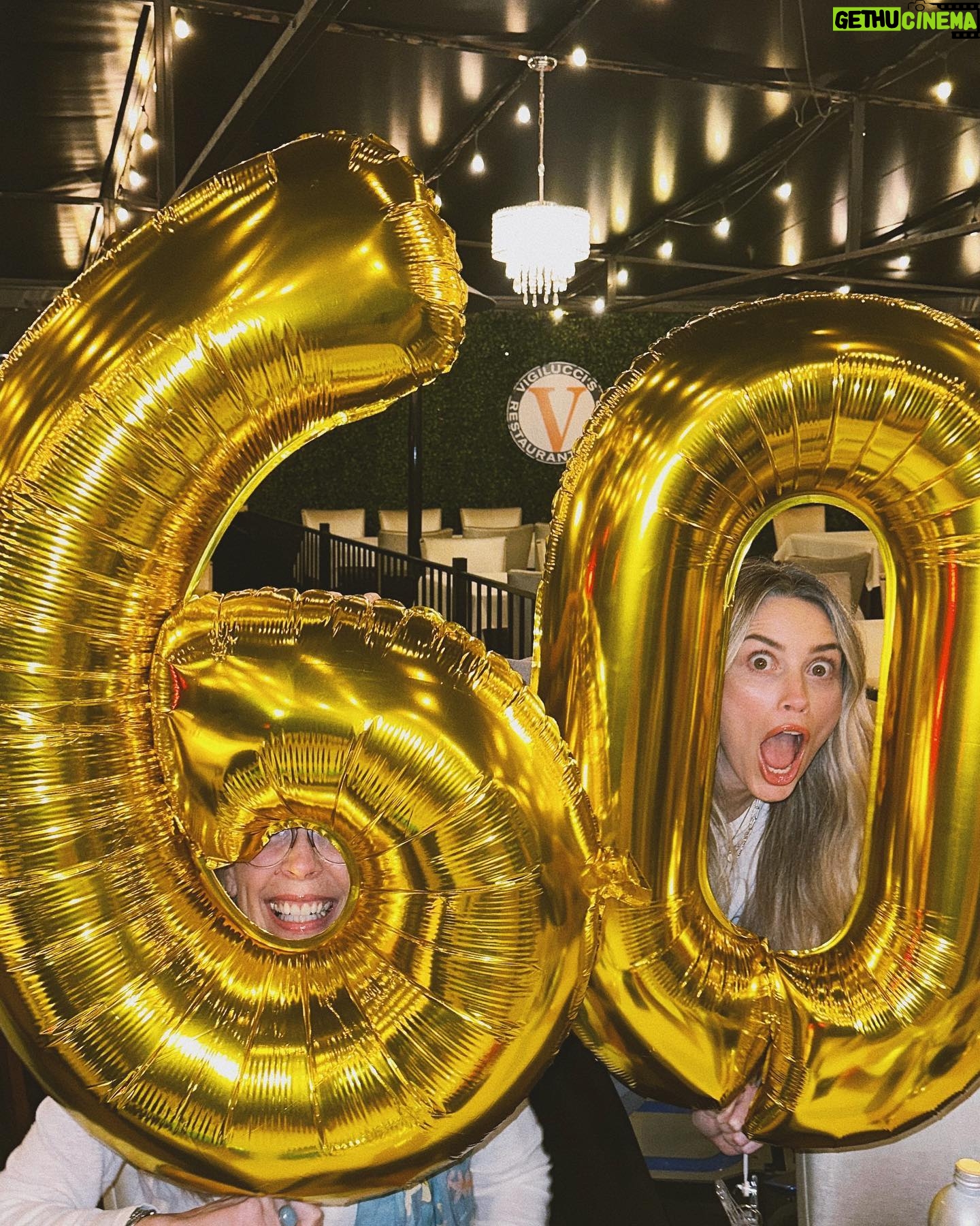 Arielle Vandenberg Instagram - Everybody, please wish my gorgeous mama a HAPPY 60th Birthday!!!!! With her bubbly spirit and zero wrinkles you would think she was 22! 😂 I love you so much mama thank you for always being so encouraging and getting excited with me about pretty much anything! Lol Your family and friends adore you. May God bless you and bless you and bless you! ❤️✨🤩 I love love love you HAPPY BIRTHDAY! -Shhhhhheeeeeeee 😘 (I’m in love with this video of me finding my wedding dress on FaceTime! It was so fun to see her reaction! Hehe)