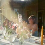 Arielle Vandenberg Instagram - These are all photos from disposable cameras we put out on the dinner tables at our wedding! This might have been my favorite idea that we did! Because look how fun they turned out! Love all these moments! The fact that all my friends were little photographers at my wedding make these photos that much more special. 🥹