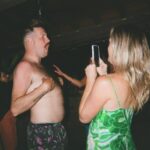 Arielle Vandenberg Instagram - These are all photos from disposable cameras we put out on the dinner tables at our wedding! This might have been my favorite idea that we did! Because look how fun they turned out! Love all these moments! The fact that all my friends were little photographers at my wedding make these photos that much more special. 🥹