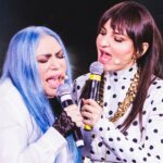 Arisa Instagram – Per la prima volta le nostre @loredanaberteofficial e @arisamusic condividono il palco sulle note de “La notte” ✨🌙 
#TheVoiceKidsIt