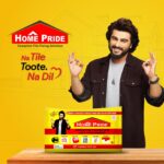 Arjun Kapoor Instagram - Italian or European, no point getting the best tiles for your home without Home Pride adhesive. Rock solid hold. No breakage. No heartache. Home Pride Tile Adhesive, Na Tile Toote, Na Dil! #homepridetileadhesive #homepride #tileadhesive #homedesign