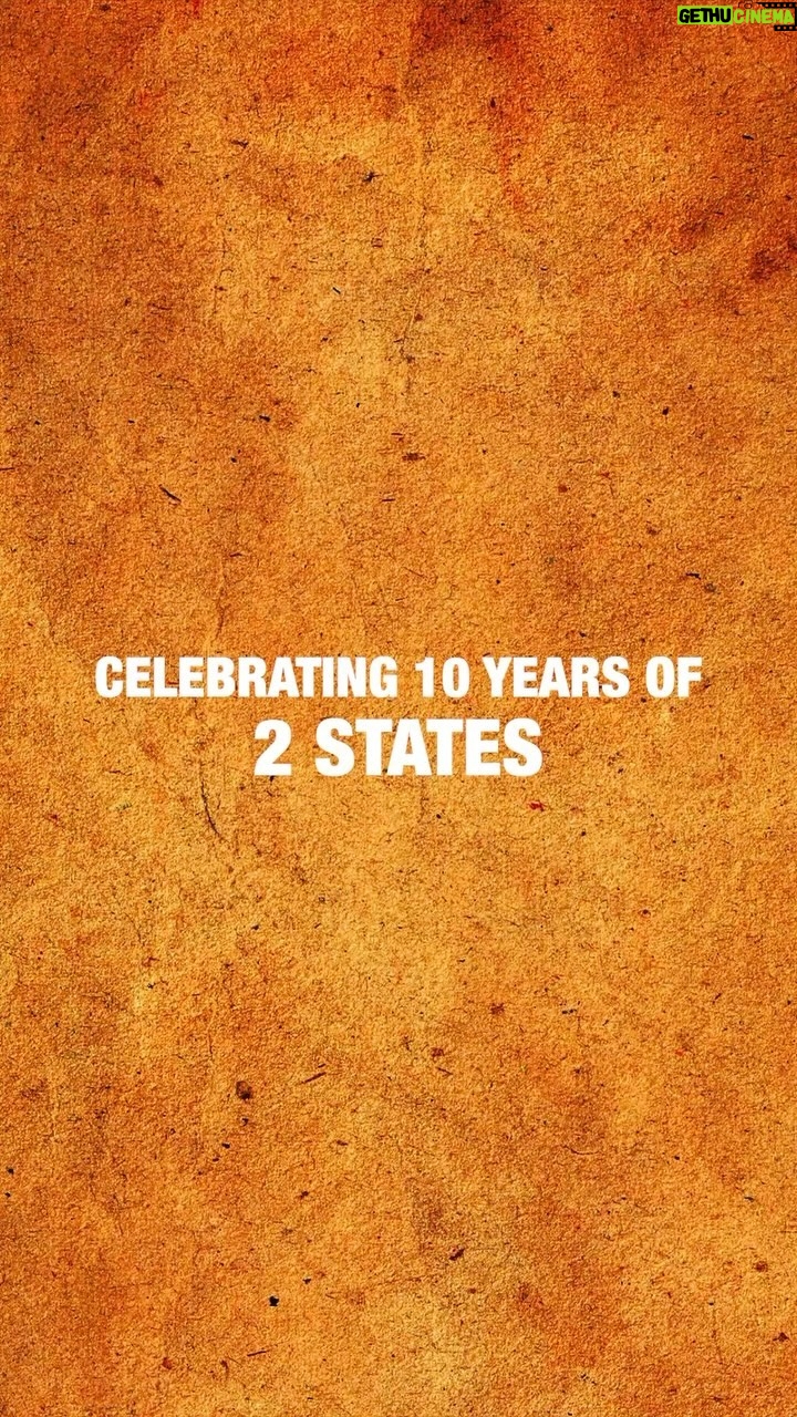 Arjun Kapoor Instagram - 10 years, countless emotions ❤️ #10YearsOf2States @karanjohar @apoorva1972 @aliaabhatt @abhivarman @nadiadwalagrandson @wardakhannadiadwala @dharmamovies #AmritaSingh @ronitboseroy #ShivkumarSubramaniam @revathyasha @hussain.dalal