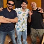 Armaan Malik Instagram - Childhood dream unlocked!!! Excited to join the @pokemon family and sing the new intro theme for Pokémon Horizons - The Series in Hindi, Tamil & Telugu🖤⚡️ Here are some moments from today’s launch event and from the day of the recording session! Stay locked in for the song drop x