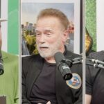 Arnold Schwarzenegger Instagram – It was pure joy schmoozing with @jason.kelce and 
@killatrav on @newheightshow! Go listen and watch! DO IT NOW. I always love talking to fantastic athletes, but I love it even more when they are branching out of sports. I guarantee you that they are both going to be stars for a long time. And we got to talk about the Pump Club! Join the positive corner of the internet at the link in my bio.