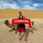 Arthur Picoli Instagram - Experiência incrível!!! Rolê no deserto hoje ☀️😅 O Tio tava todo comportado, botamos pagode ele já meteu o óculos e foi pra cima hahaha O nome dele é Aladim e nem é meme 😂❤️ @brahmacerveja sempre fortalecendo ❤️ #BebaCModeração #publi