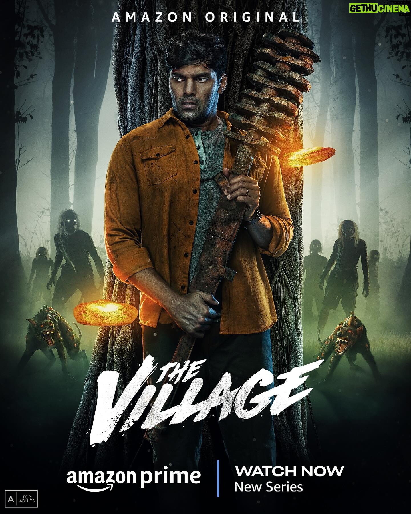 Arya Instagram - Face the chilling truth that lies beyond the veil of fear in ‘The Village!’ #TheVillageOnPrime, watch now only on @primevideoin @milind_rau @girishhgopal @pillaidivya @kirankondaa @thespcinema @deerajvaidy @deepthigovindarajan @actormuthukumar @georgemaryan_official @aazhiya_sj_official @highonkokken @pooja_ramachandran @kabalivishwanth @theabishekkumar @sulphata_singaravelan @official_ashwinkkumar @arjunchidambaram @maga_anan @actoraathma