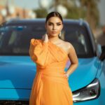 Asawer Ezzat Instagram - 🧡🧡🧡 dress @reesh_boutique2 makeup @riyam_beeauty camera @66nnv 📷📸