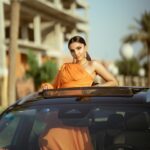 Asawer Ezzat Instagram - 🧡🧡🧡 dress @reesh_boutique2 makeup @riyam_beeauty camera @66nnv 📷📸