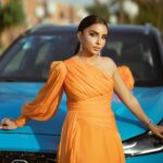 Asawer Ezzat Instagram - 🧡🧡🧡 dress @reesh_boutique2 makeup @riyam_beeauty camera @66nnv 📷📸