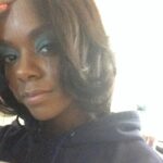 Ashleigh Murray Instagram - “Blue eyeshadow is back!” My shadow was blue in 2014 and my sister told me to wash my face.