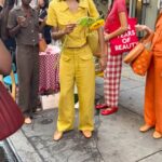 Ashleigh Murray Instagram – thank you 🩷 @mansurgavriel 🌻#nyfw