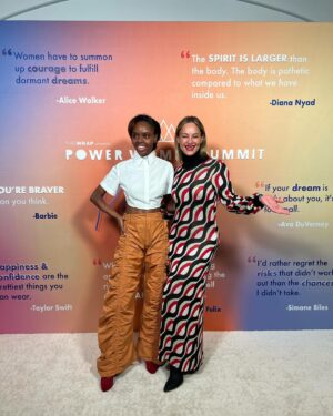 Ashleigh Murray Instagram - I’m thankful to be connected to such a mindful, hilarious, soulful, kindhearted woman that is Jordan. She is one of the many people I’m grateful for as this year comes to a close. It was great to be there in support of her speaking on a panel of @thewrap Power Women Summit about adaptations, how she and Gus Hickey came to the project @theotherblackgirlhulu and her experience bringing one medium to another. was an electric space — thank you 

Kicking it with @alyshiaochse all day and night was the cherry on the cake 🩷