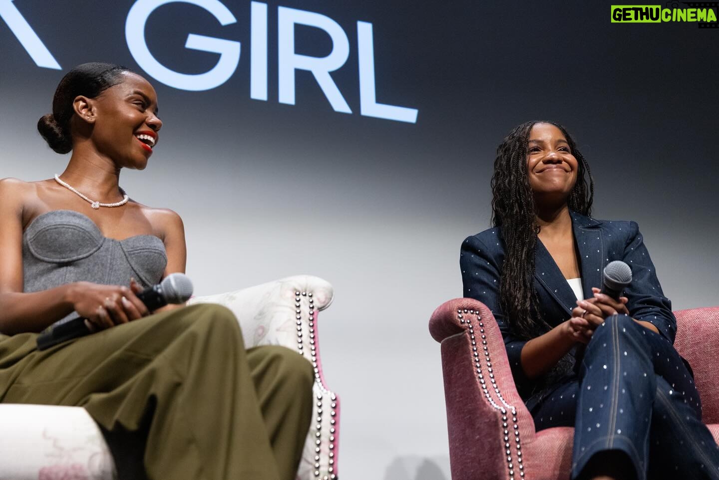 Ashleigh Murray Instagram - @televisionacad FYC 🪬📚👩🏽💻👩🏾💻 The Other Black Girl