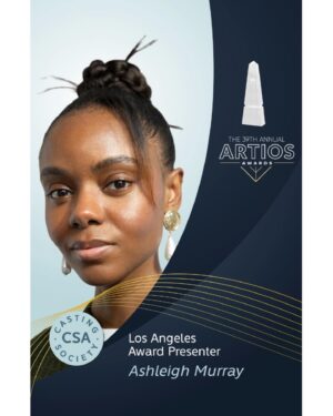 Ashleigh Murray Instagram - Good morning! 🌞 
I’m honored and grateful to be a presenter at the 39th Annual Artios Awards. It’s a beautiful day in LA. Congratulations to all the nominees!
