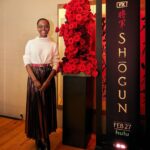 Ashleigh Murray Instagram - Thank you @thealist.us for the lovely invite and introduction to @shogunfx premiering next week, Feb 27th. I had the pleasure of listening to @eriko_miyagawa_ and @annasawai speak about the intention, love, power and expression of strength they poured into this show. Marrying Art to Industry is a nimble, fickle task. I felt the authenticity teeming. Congratulations