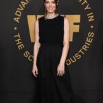 Ashley Greene Instagram - Thank you for having me @womeninfilmla - what an inspiring night celebrating women's accomplishment in film. Hair @josephchase MU: @josecorella Style: @maxmara Jewelry: @sifjakobsjewellery