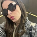 Ashley Greene Instagram - A compilation of selfies and a screen grab of a fun new project. 1. On set 2. Fun new project 🤫 peep the hair 3. Elevator love 4. ECCC look 5. My new sweats obsession