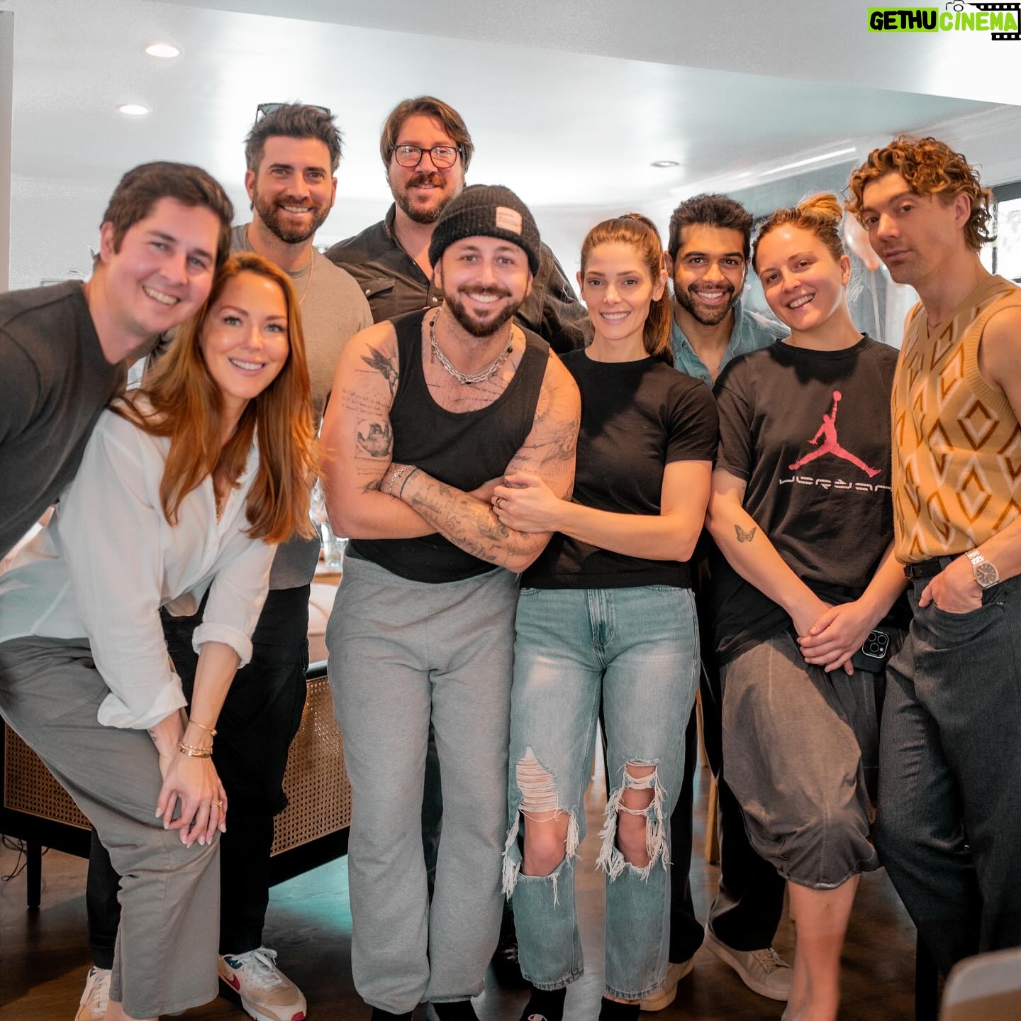 Ashley Greene Instagram - A perfect birthday surprise. Id just wrapped a film and flew home on my birthday. My only request was sushi. @paulkhoury completely surprised me and had a few of my nearest and dearest there waiting with a personal sushi chef, beautiful flowers, balloons and cakes. It was small, simple and so specific to me.... and truly everything my heart desired. Thank you to everyone who sent their love π