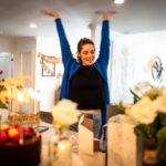 Ashley Greene Instagram - A perfect birthday surprise. Id just wrapped a film and flew home on my birthday. My only request was sushi. @paulkhoury completely surprised me and had a few of my nearest and dearest there waiting with a personal sushi chef, beautiful flowers, balloons and cakes. It was small, simple and so specific to me.... and truly everything my heart desired. Thank you to everyone who sent their love 💕