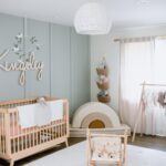 Ashley Greene Instagram – 💫 Kingsley’s Nursery Reveal 💫 
We wanted a calm, inviting environment with lots of natural light and wood. Big thank you to @mp_james_design for helping bring that vision to life. Can’t wait to see little girl grow up in here. 

PS- the @newtonliving mattress is made to be used without a sheet. We just used one for the photo. The mattress is actually breathable if your face is pressed against it and very safe for baby. 

#nurserydesign #nurseryreveal