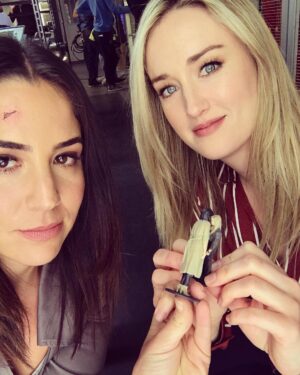 Ashley Johnson Instagram - They meet. They kiss. They make out.