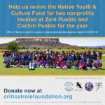 Ashley Johnson Instagram - For our first campaign we partnered with First Nations Development Institute (@fndi303). They are an incredible organization and we couldn’t be more excited to work alongside them. As I’m sure you all know, when a major crisis occurs, marginalized communities feel the negative effects the most. 69% of Native non-profits expect to see a revenue decrease as a result of Covid-19. Our goal is to raise $50,000 to help fund their Native Youth & Culture Program for two tribes, The Zuni Pueblo and the Cochiti Pueblo, for an entire year. Critters, let’s show them how we ROLL. For more information, click on the link in my bio.